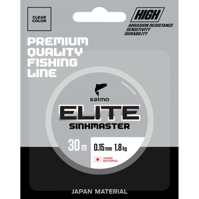 Леска монофильная зимняя SALMO Elite Sinkmaster 030/008 4511-008